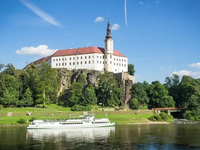 Panorama města Děčín